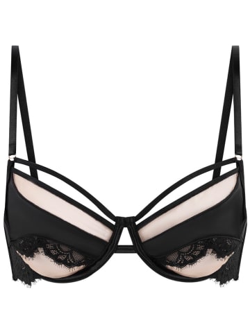 Hunkemöller Beugelbeha zwart/crème