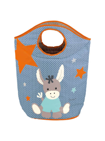 Sterntaler Aufbewahrungskorb "Emmi" in Blau - (B)58 x (H)71 x (T)29 cm