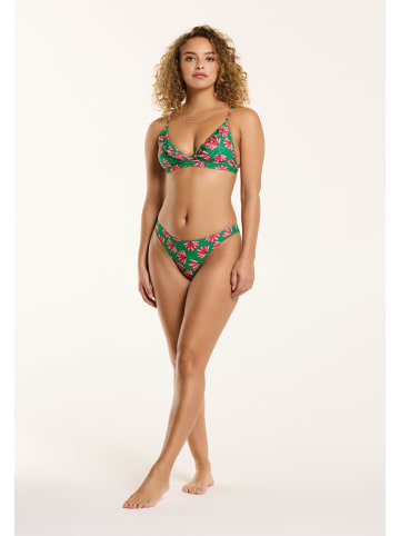 SHIWI Bikini "Beau" in Grün/ Pink