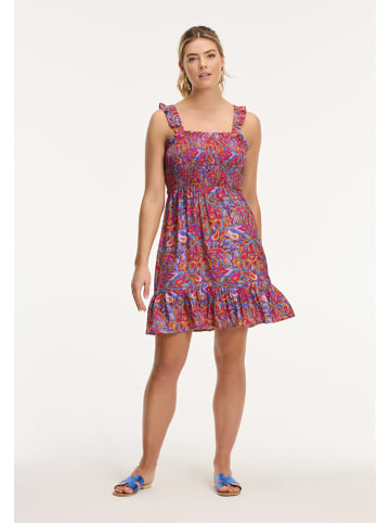 SHIWI Jurk "Fiesta" roze/blauw