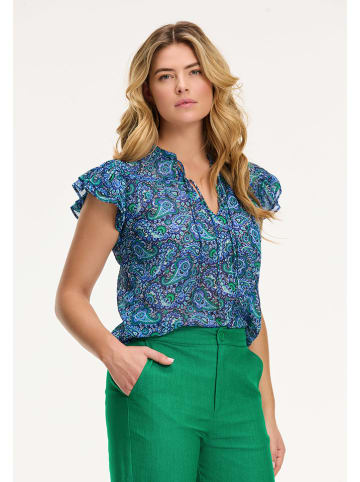 SHIWI Bluse "Ivy" in Blau