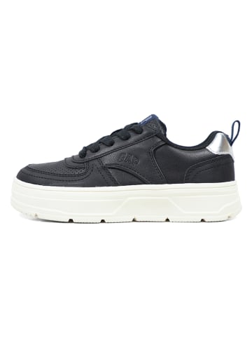 GAP Sneakersy "Paradise" w kolorze srebrno-czarnym