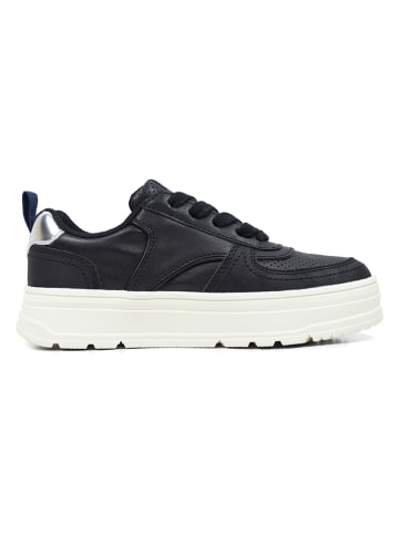 GAP Sneakersy "Paradise" w kolorze srebrno-czarnym