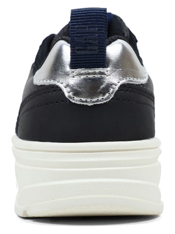 GAP Sneakersy "Paradise" w kolorze srebrno-czarnym