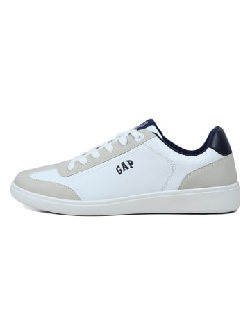 GAP Sneakersy "Seattle" w kolorze biało-beżowym