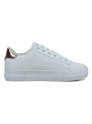 GAP Sneakers "Portland" in Weiß/ Gold