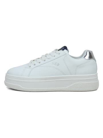 GAP Sneakers "Paradise II" wit/zilverkleurig