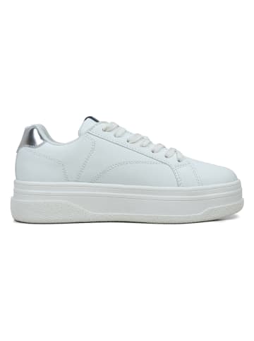 GAP Sneakers "Paradise II" in Weiß/ Silber