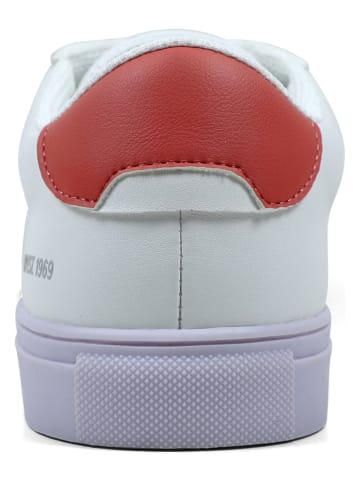 GAP Sneakers "Memphis" in Weiß/ Lila/ Rot
