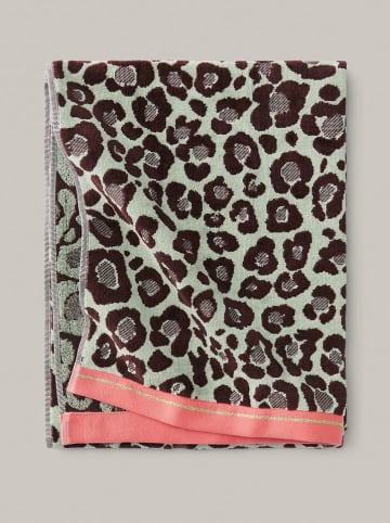 Staycation Duschtuch ''Terry'' in Mint/ Braun/ Pink