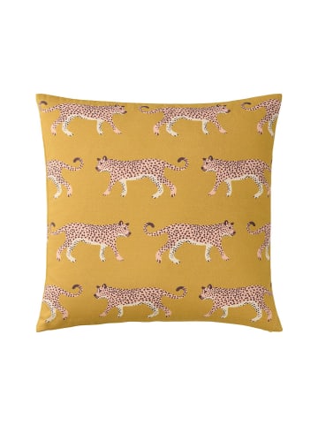 Ellos Home Kussenhoes "Marla" mosterdgeel