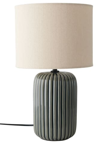 Ellos Home Tafellamp "Mizu" grijs/beige - (H)36 x Ø 20 cm