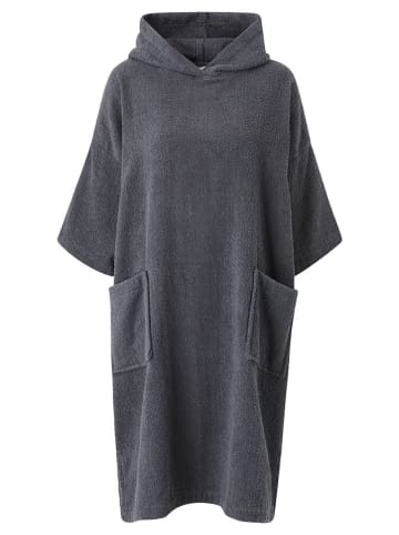 Ellos Home Poncho "Elise" grijs