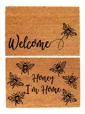 SiL Interiors Fußmatte in Hellbraun - (L)60 x (B)40 cm (Überraschungsprodukt)