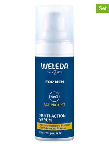 Weleda 2er-Set: Serum "For Men 5in1 Multi-Action", je 30 ml