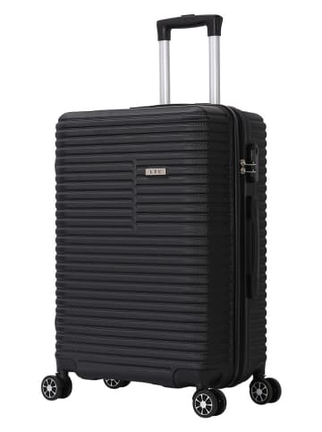 Le Temps des Cerises Hardcase trolley "Vera" zwart - (B)42 x (H)75 x (D)28 cm