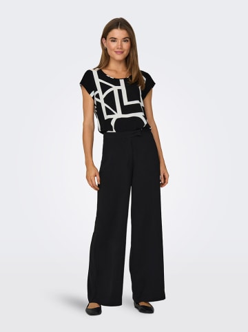 ONLY Bluse in Schwarz/ Weiß