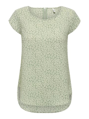 ONLY Bluse in Hellgrün/ Beige