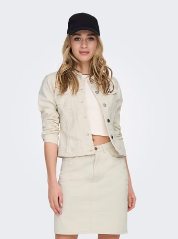 ONLY Jeansjacke in Creme