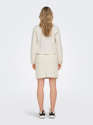 ONLY Jeansjacke in Creme