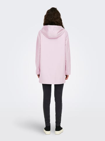 ONLY Regenjacke in Rosé