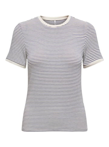 ONLY Shirt donkerblauw/wit