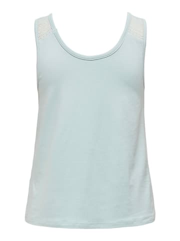ONLY Top w kolorze błękitnym