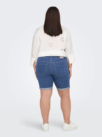 ONLY Carmakoma Spijkershort blauw