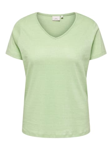 ONLY Carmakoma Shirt lichtgroen
