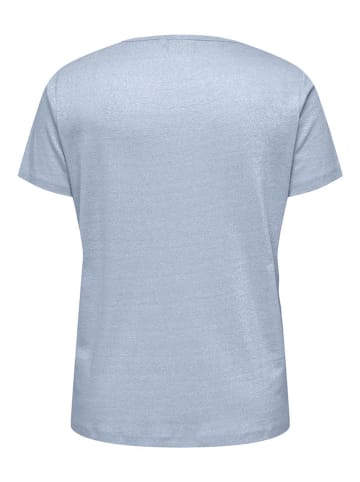 ONLY Carmakoma Shirt in Hellblau
