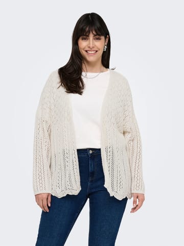 ONLY Carmakoma Cardigan in Creme