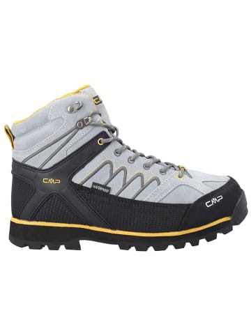 CMP Leder-Trekkingboots "Moon" in Hellgrau/ Schwarz