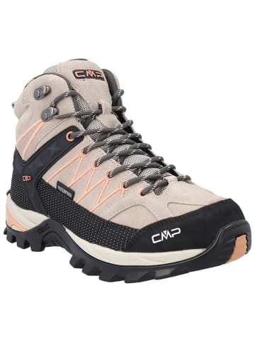 CMP Leder-Trekkingboots "Rigel Mid" in Beige