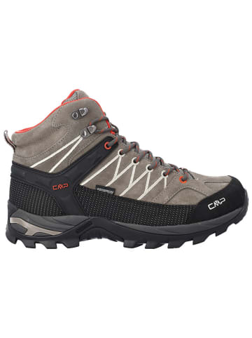 CMP Leren trekkingboots "Rigel Mid" taupe