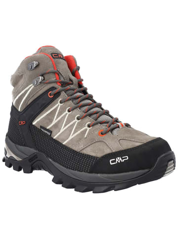 CMP Leren trekkingboots "Rigel Mid" taupe