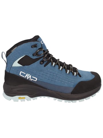 CMP Leren trekkingboots "Vertyx Mid" blauw/zwart
