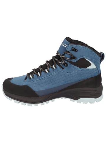 CMP Leren trekkingboots "Vertyx Mid" blauw/zwart