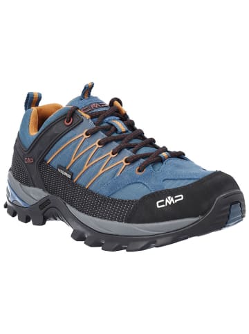 CMP Buty trekkingowe "Rigel" w kolorze niebiesko-pomarańczowym