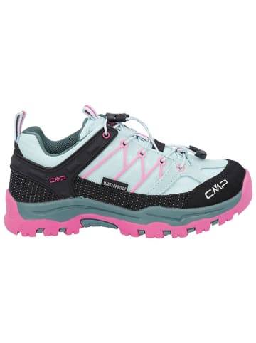 CMP Buty trekkingowe "Rigel" w kolorze błękitno-różowym