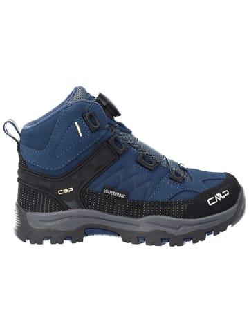 CMP Leder-Trekkingboots "Kiruna Mid" in Dunkelblau