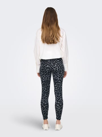 JDY Leggings in Grau/ Schwarz