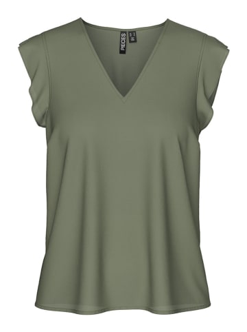 Pieces Shirt "Nya" in Oliv