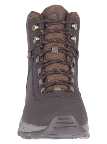 Merrell Skórzane botki turystyczne "Vego Mid" w kolorze brązowym