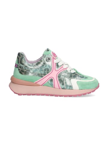 Mexx Leder-Sneakers "Juju Jace" in Grün