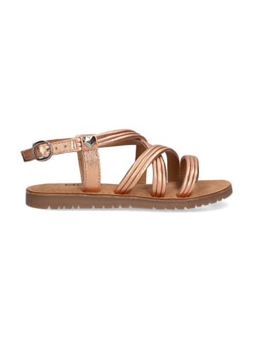 Mexx Leder-Sandalen in Rosa