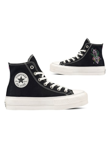 Converse Sneakers "Chuck Taylor Lift Platform" in Schwarz