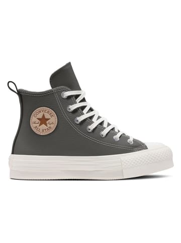 Converse Leder-Sneakers "Ctas Lift" in Grau