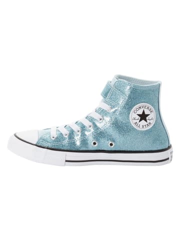 Converse Sneakers "Chuck Taylor All Star Coated Glitte" in Hellblau