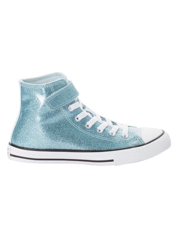 Converse Sneakers "Chuck Taylor All Star Coated Glitte" in Hellblau