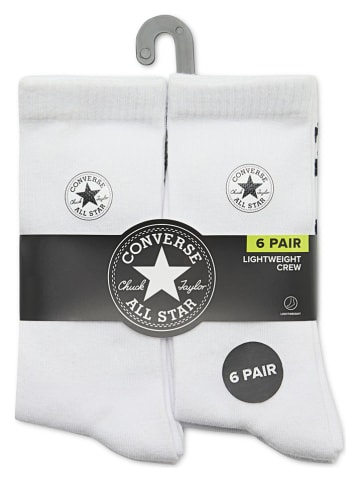 Converse Skarpety (6 par) w kolorze białym